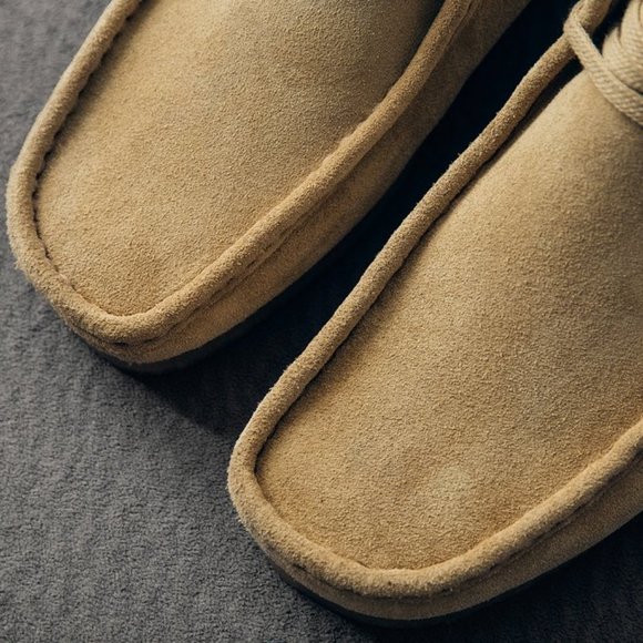 Clarks Originals Wallabee Moccasin toe,crepe sole main image 4